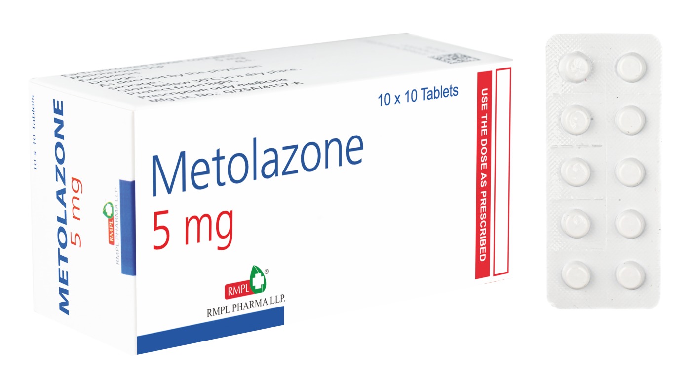 TAB. METOLAZONE 5 MG