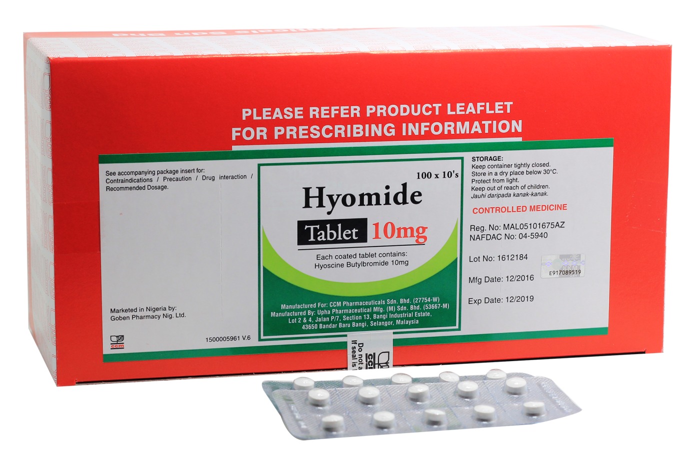 Hyomide Tablet 10mg