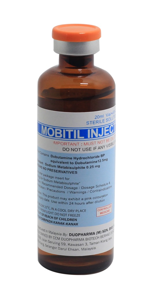 Mobitil Injection 250mg/20ml (Vial)