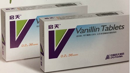 Vanillin Tablets (0.2 g)