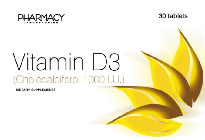 VITAMIN D3 1000 IU, tablets