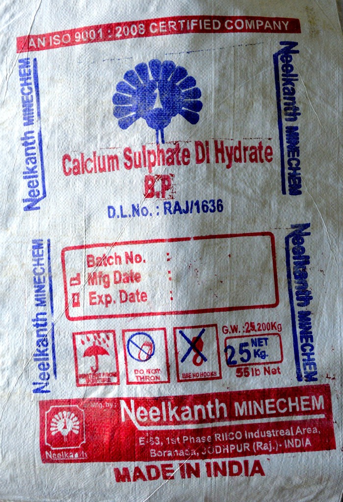 CACLIUM SULPHATE DIHYDRATE BP