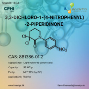 3,3-Dichloro-1-(4-nitrophenyl)-2-piperidinone [881386-01-2]