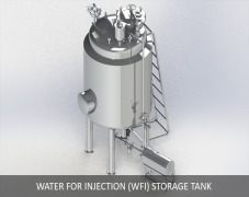 WFI TANK WITH LOOP & TEMPERATURE CONTROLLED NIGHT-MODE SYSTEM