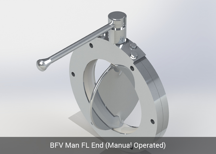 BUTTERFLY VALVE - FLANGE END