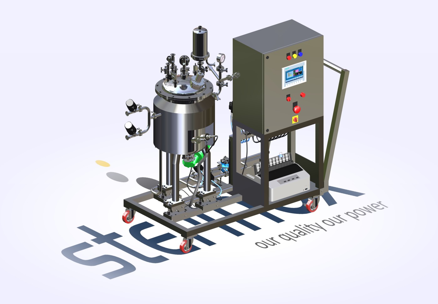 STERILE SOLUTION MANUFACTURING VESSEL