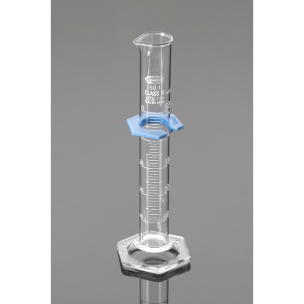 Measuring Cylinder Graduated, Hex Base, Class A,
