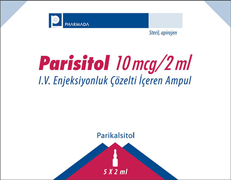 Paricalcitol (PARISITOL) 10 mcg/2 ml Solution for I.V. Injection