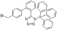 5-(4'-Bromomethyl-1,1'-biphenyl-2-yl)-1-triphenylmethyl-1H-tetrazole