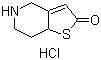 5,6,7,7a-Tetrahydrothieno[3,2-c]pyridine-2(4H)-one hydrochloride