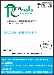 Talcum Powder IP/BP/USP