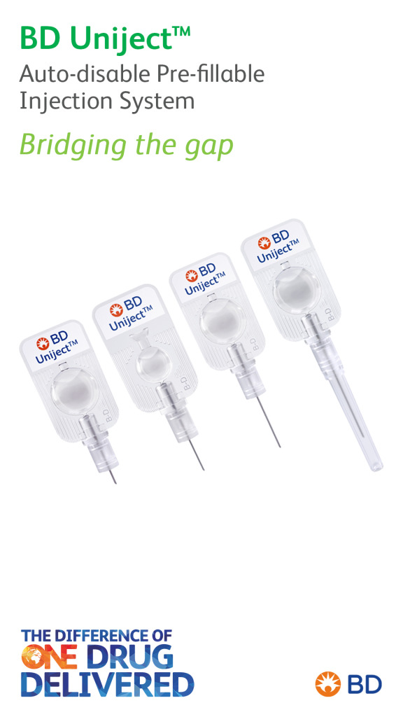 BD Uniject™ Auto-disable Pre-fillable Injection System