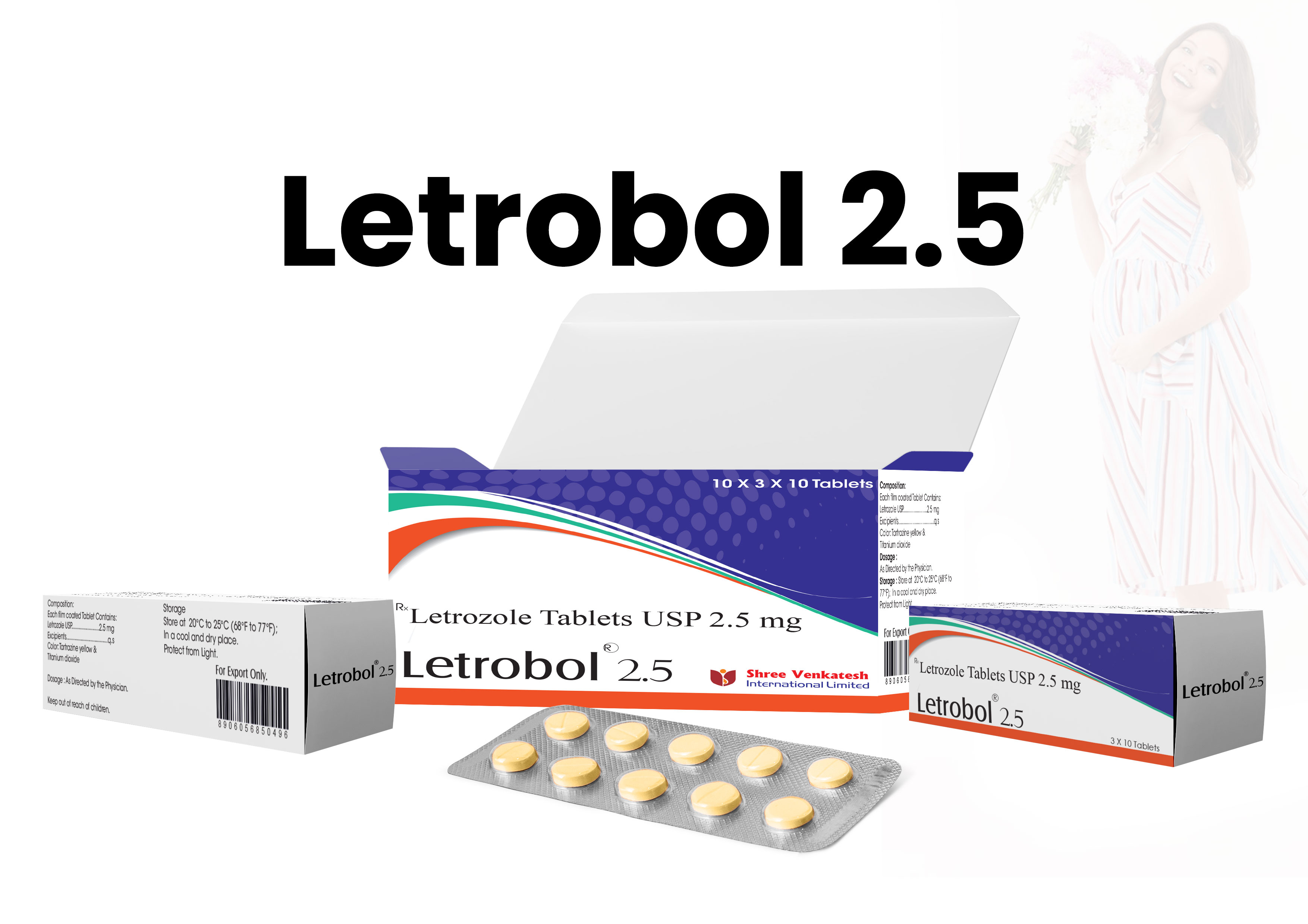 Letrozole Tablet USP 2.5 mg- Letrobol 2.5