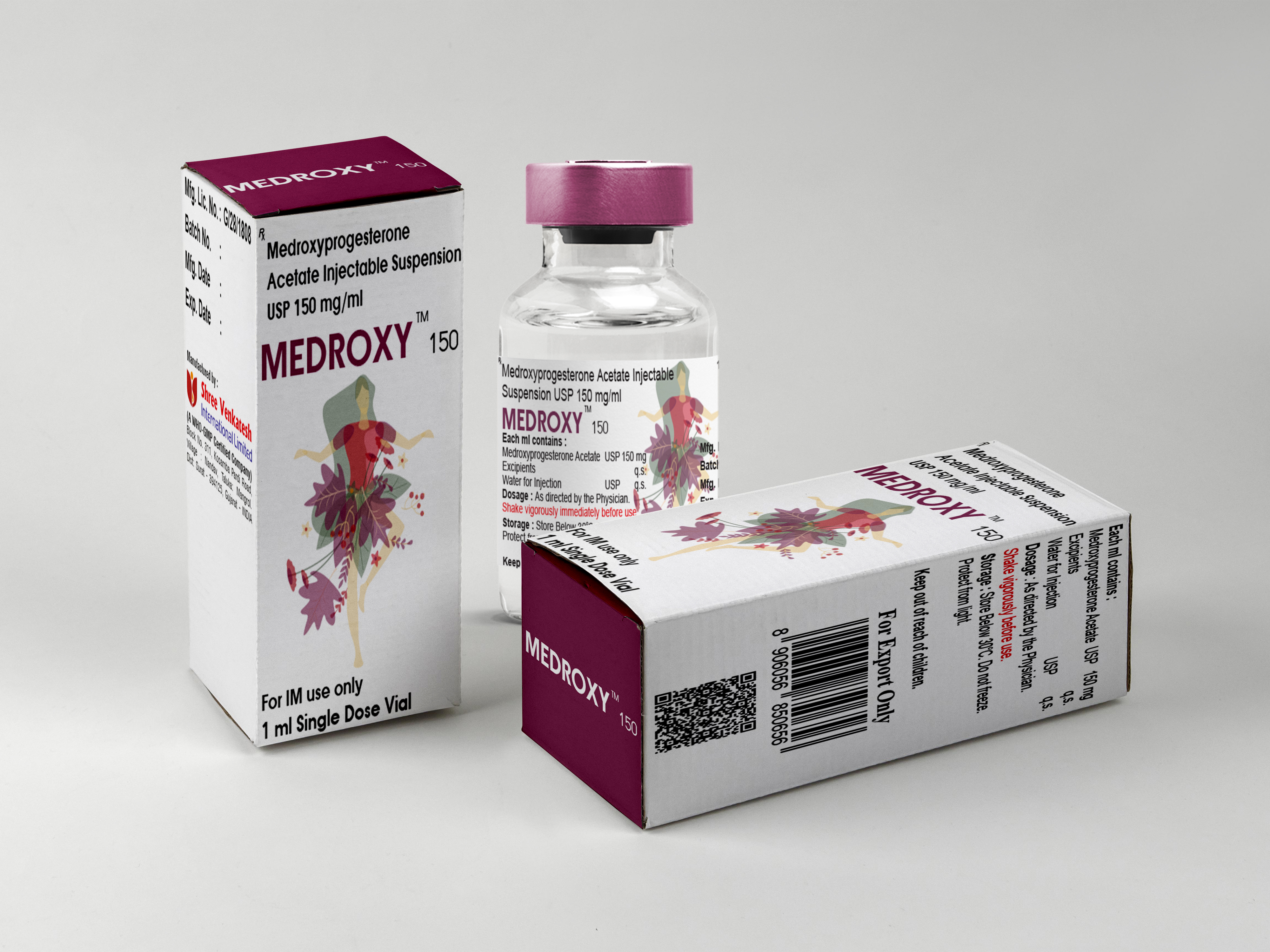 Medroxyprogesterone Acetate Injectable Suspension USP 150mg/ml