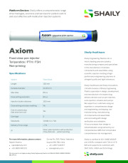 Platform Devices ShailyPen Axiom - Pen Injector