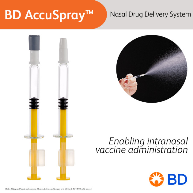 BD Accuspray™ Nasal Drug Delivery System - Enabling intranasal vaccine administration