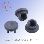 Tofflon Coated Rubber Stopper