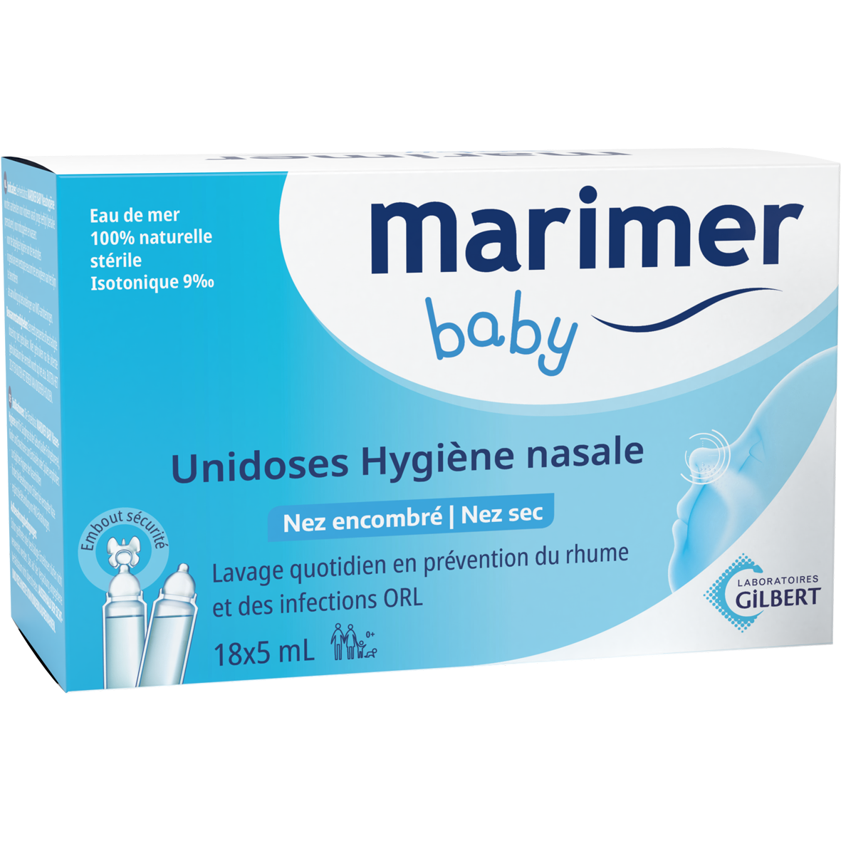 Marimer baby Single doses nasal hygiene