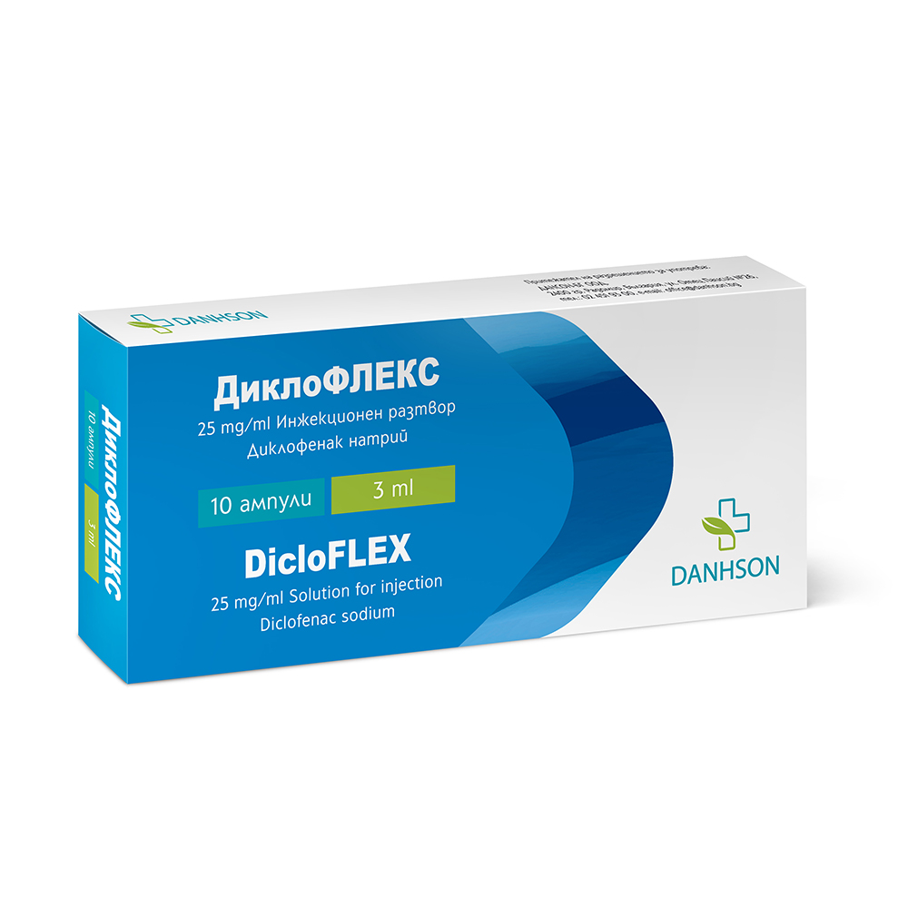 DicloFlex 25mg/ml solution injection