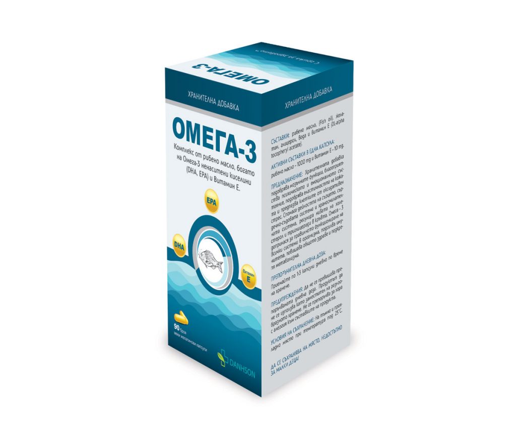 OMEGA-3 90 soft gelatine capsules