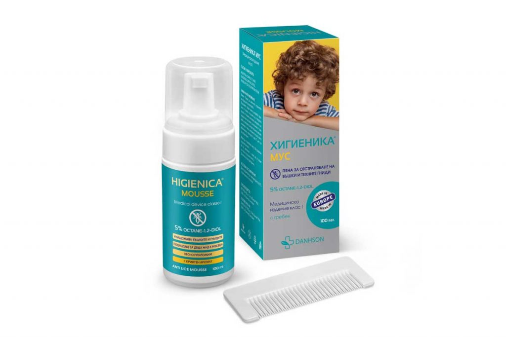 Higienica Mousse Hygienica® Foam Mousse for removing lice and nits