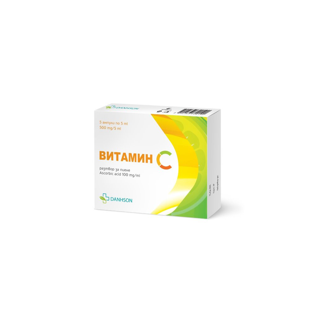 Vitamin C solution for drinking 500 mg/5 ml x 5