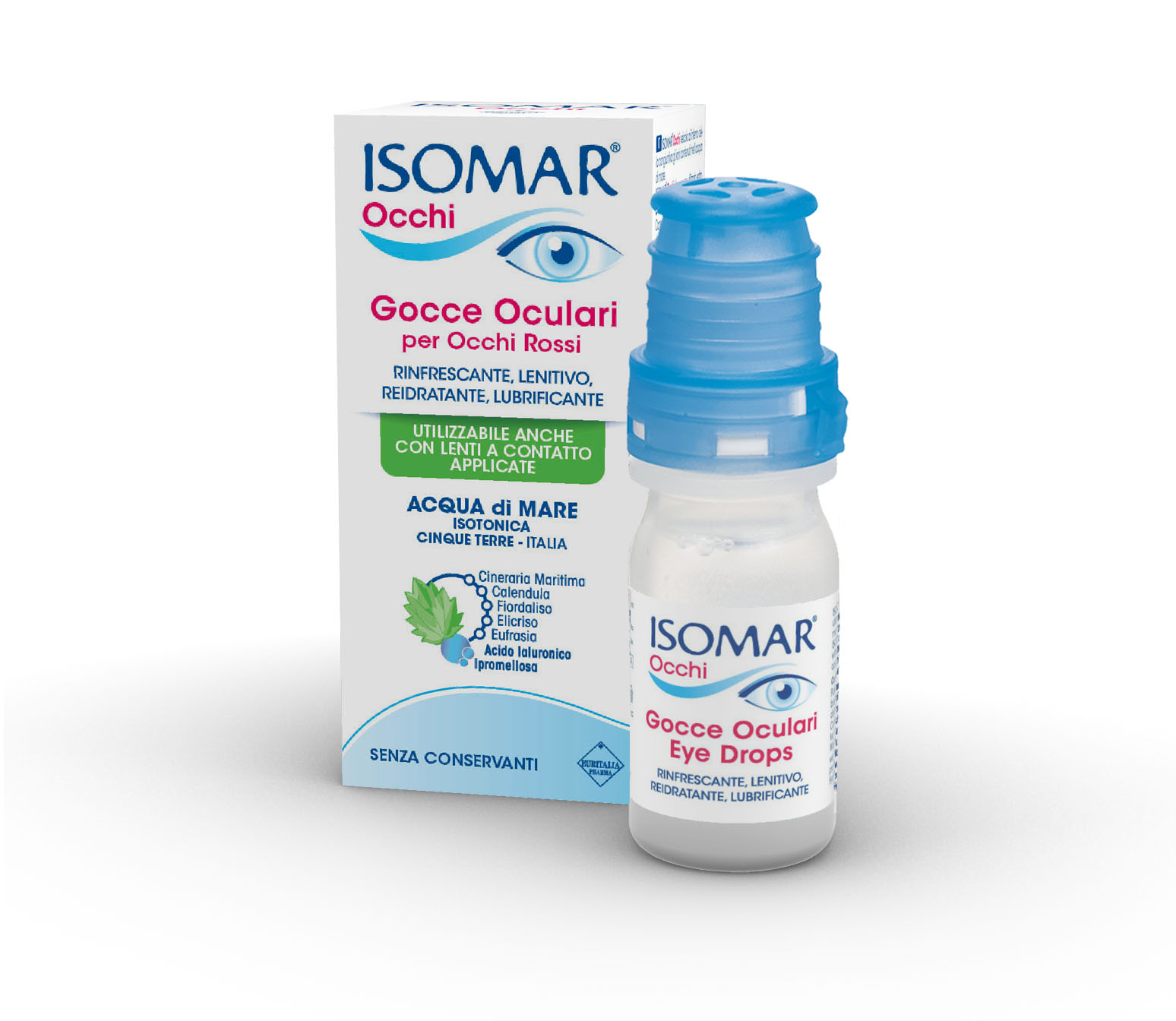 ISOMAR Multidose Eye-Drops Isotonic Sea Water - Preservative Free