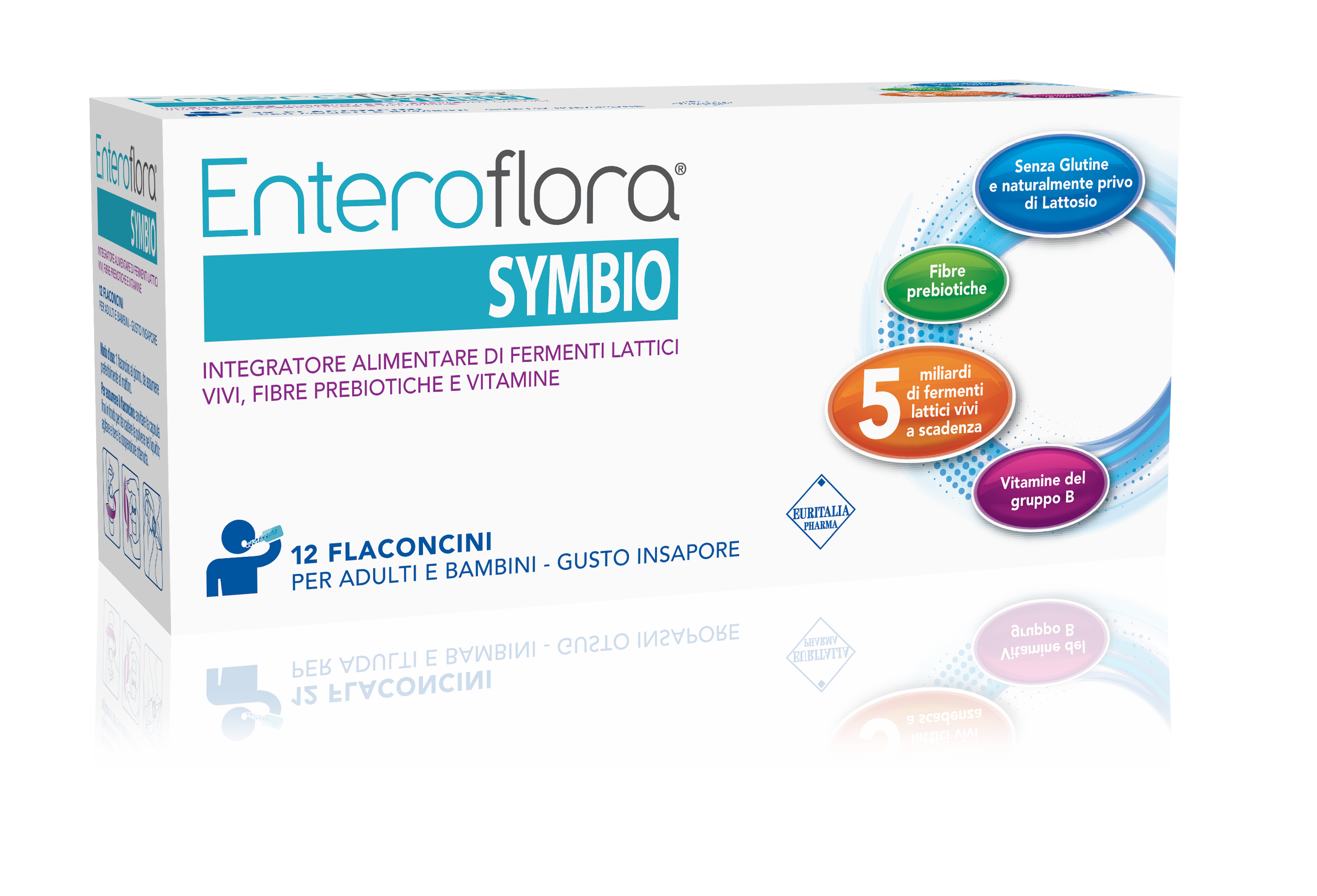 Enteroflora Symbio 12 vials 5 billions/dose