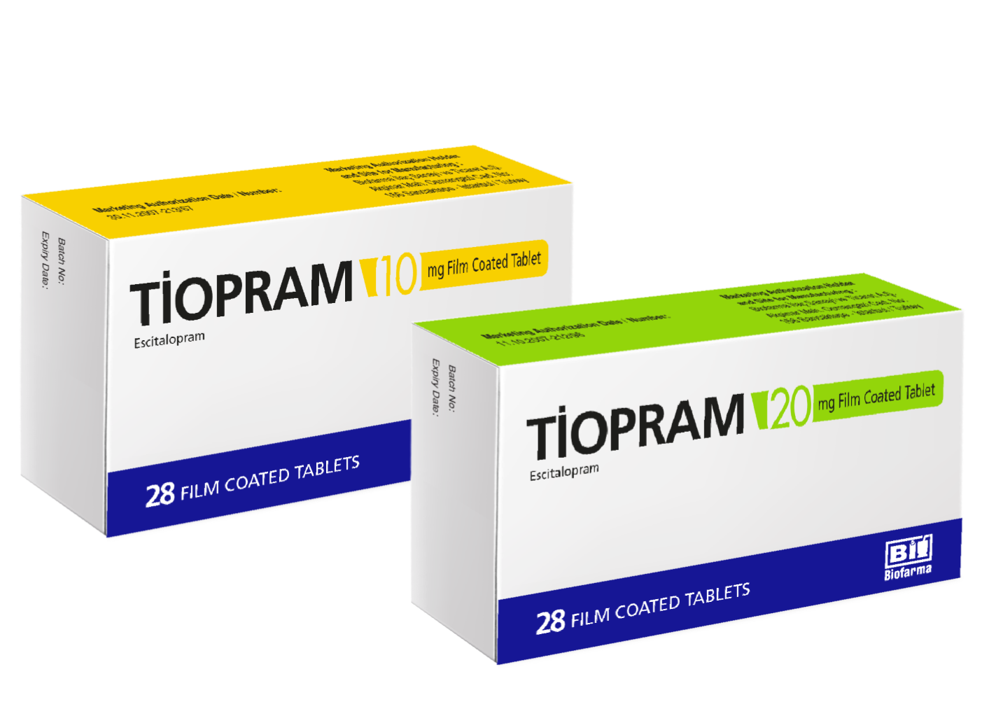 Tiopram (Escitalopram)