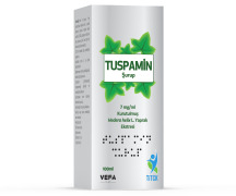 Tuspamin Syrup 35mg/5ml 100ml bottle