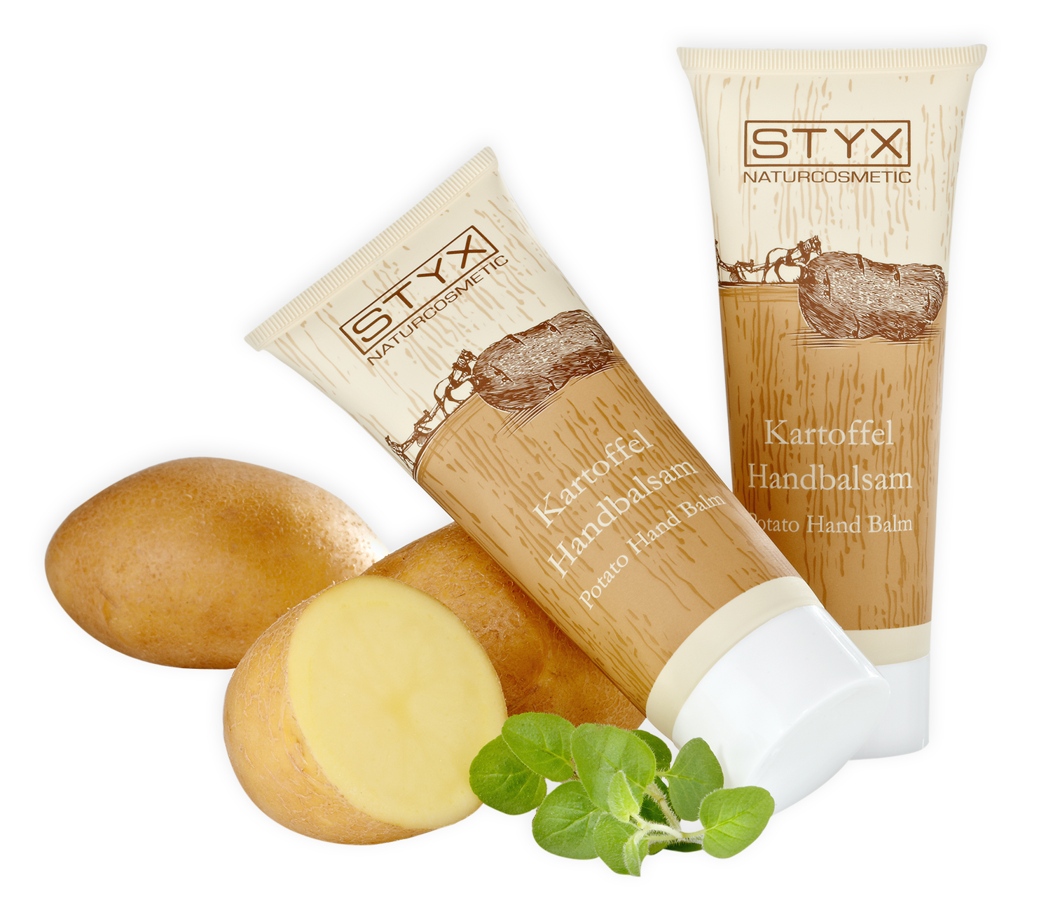 Potato hand balm