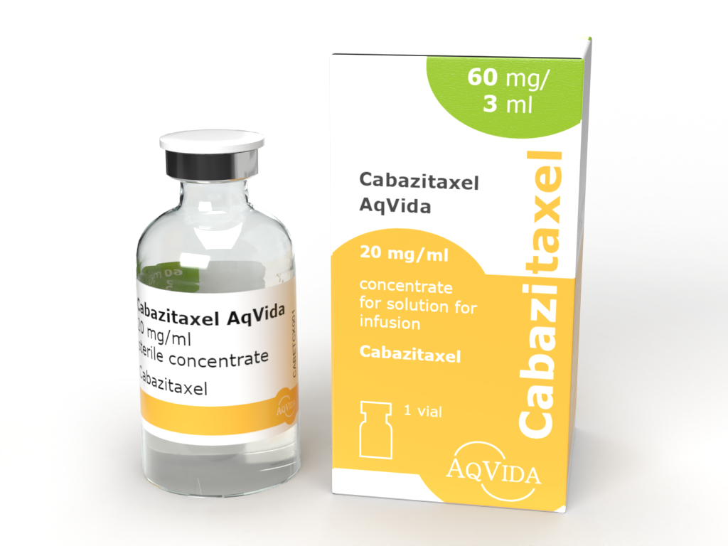 Cabazitaxel AqVida 20 mg/ml concentrate for solution for infusion*