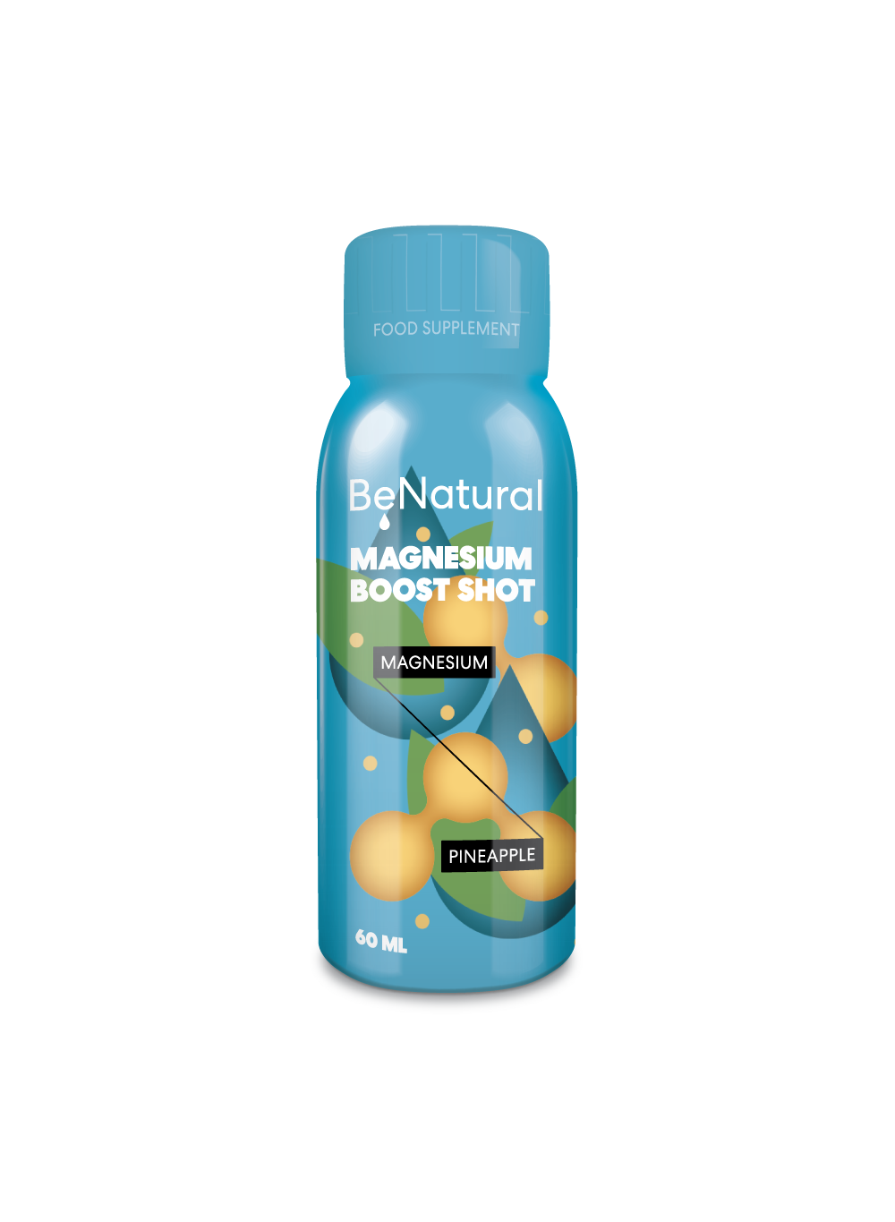 Be Natural Magnesium Boost shot, 60 ml