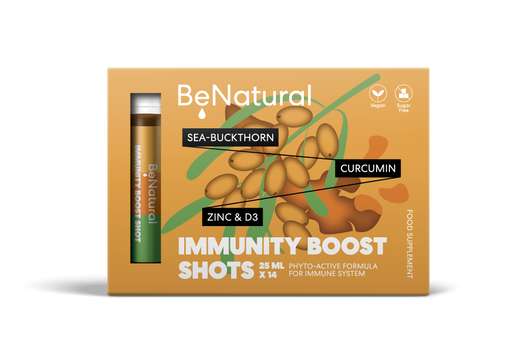 Be Natural Immunity Boost shots,  25 ml, N14