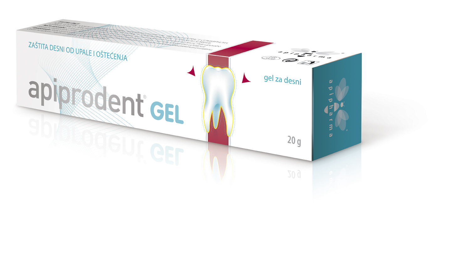 Apiprodent® gel for gums GUMS PROTECTION FROM INFLAMMATION AND DAMAGE