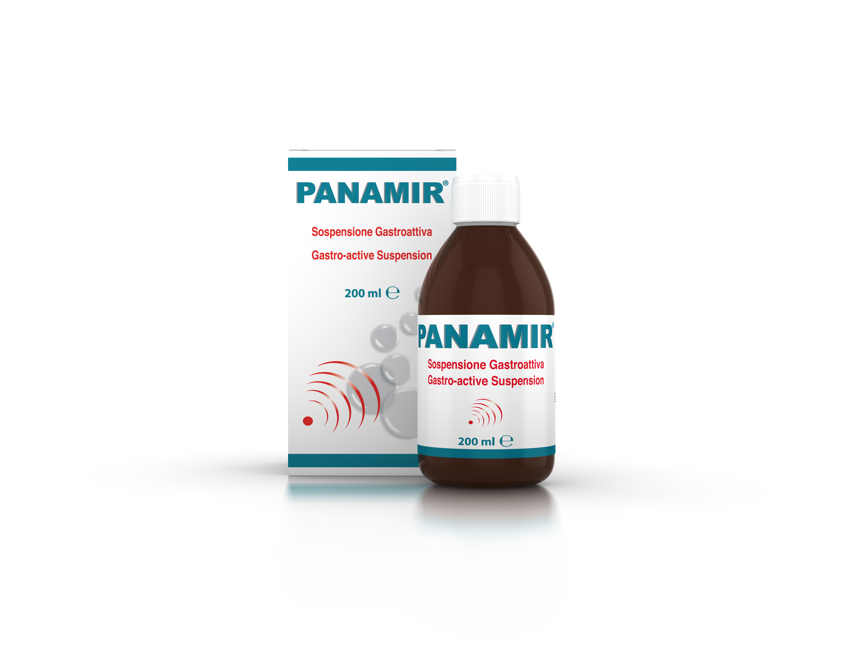 PANAMIR - Treatment of dyspeptic syndrome, aerophagy and intestinal meteorism - Gastro Active Suspension