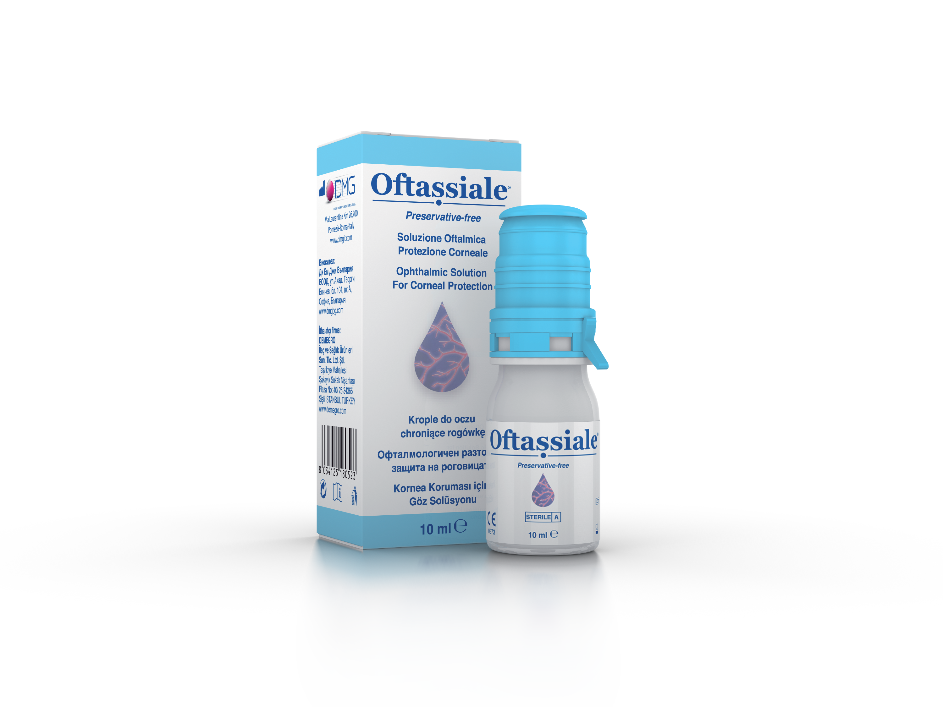 OFTASSIALE - Corneal injuries: the respons to pain and discomfort - Preservative Free Ophthalmic Solution