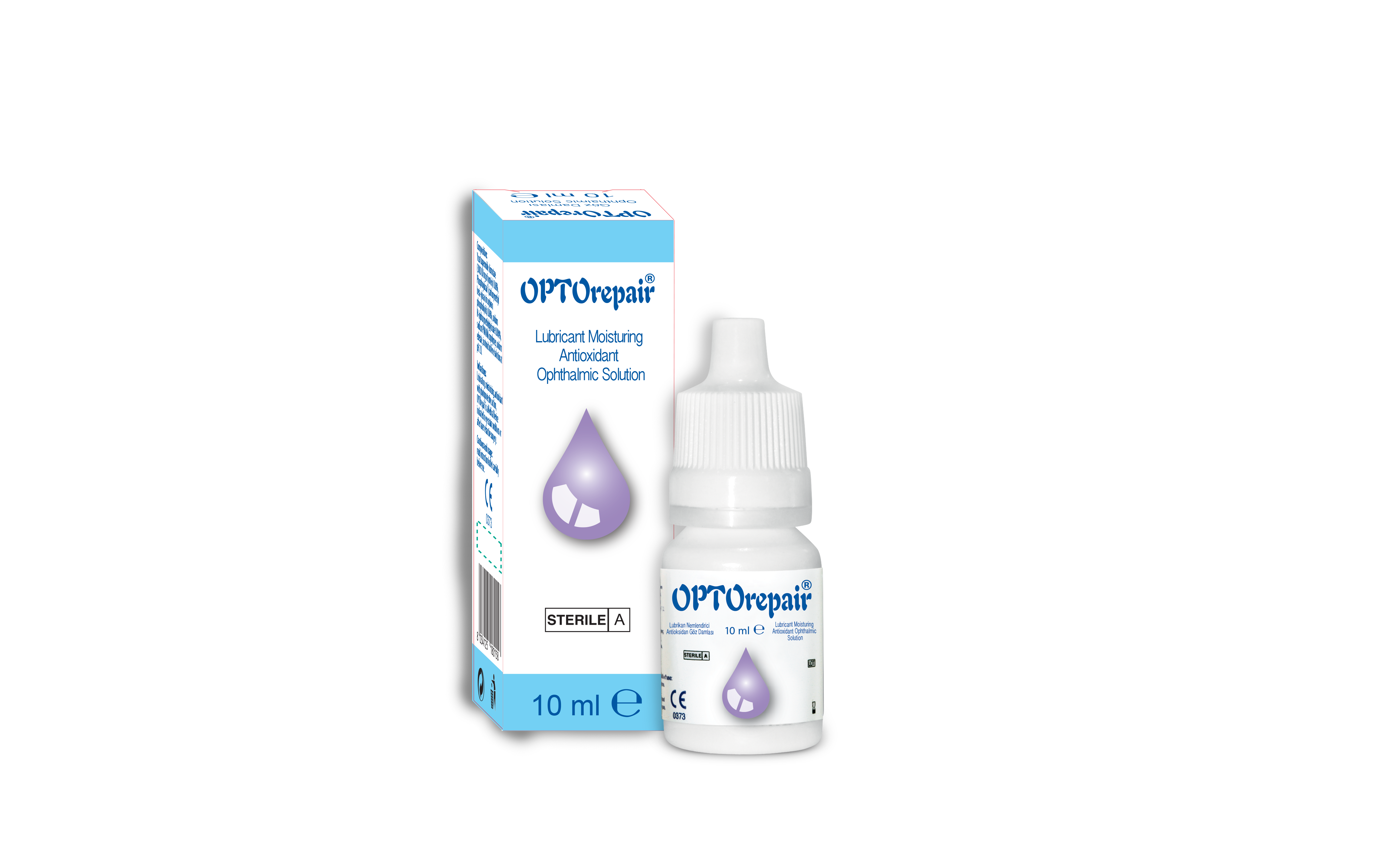 OPTOREPAIR - Supporting the eye in strain conditions - Lubricant Moisturing Antioxidant Ophthalmic Solution