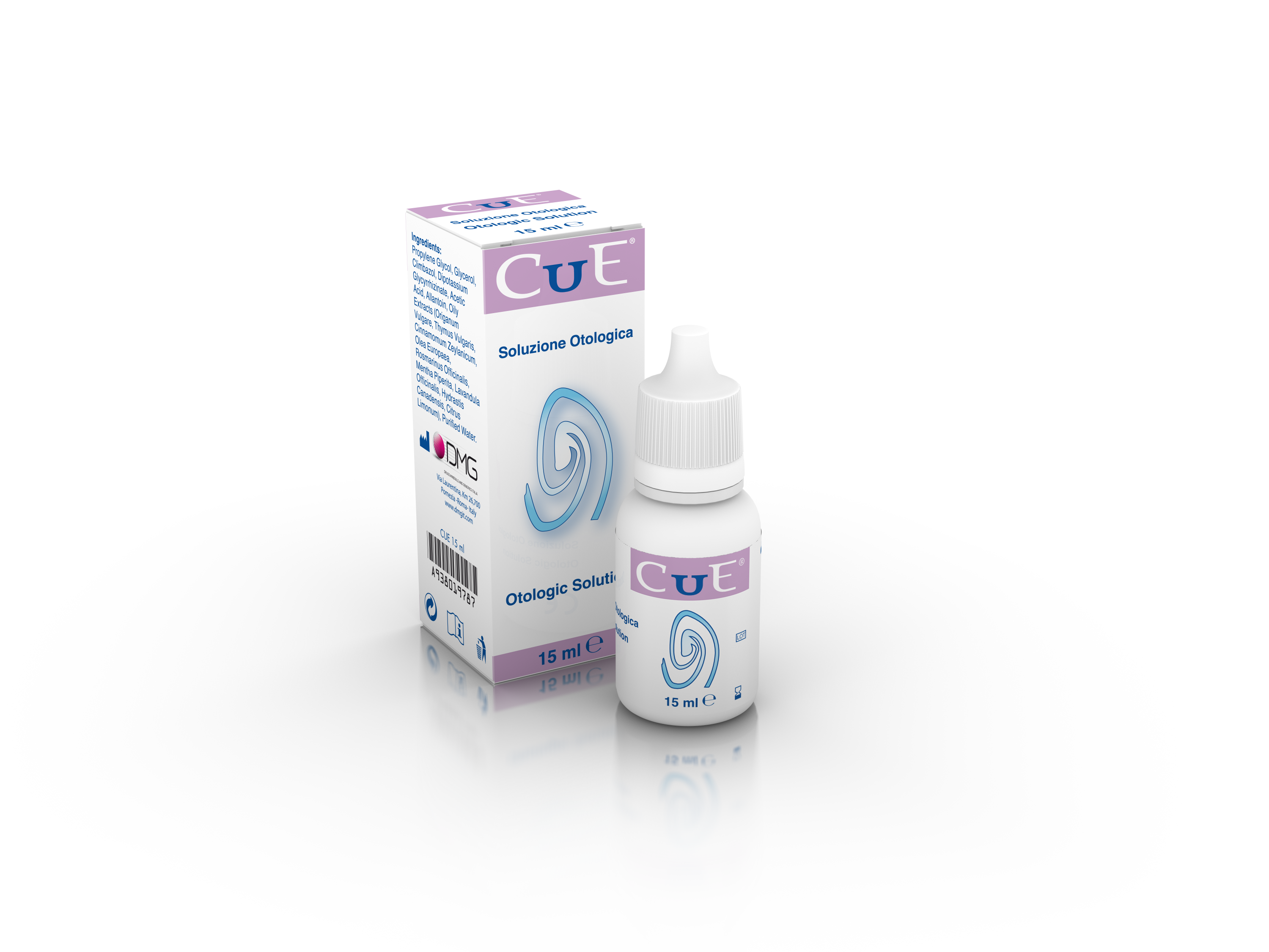 CUE - For the treatment of the irritations of the outer ear canal - Otologic Solution