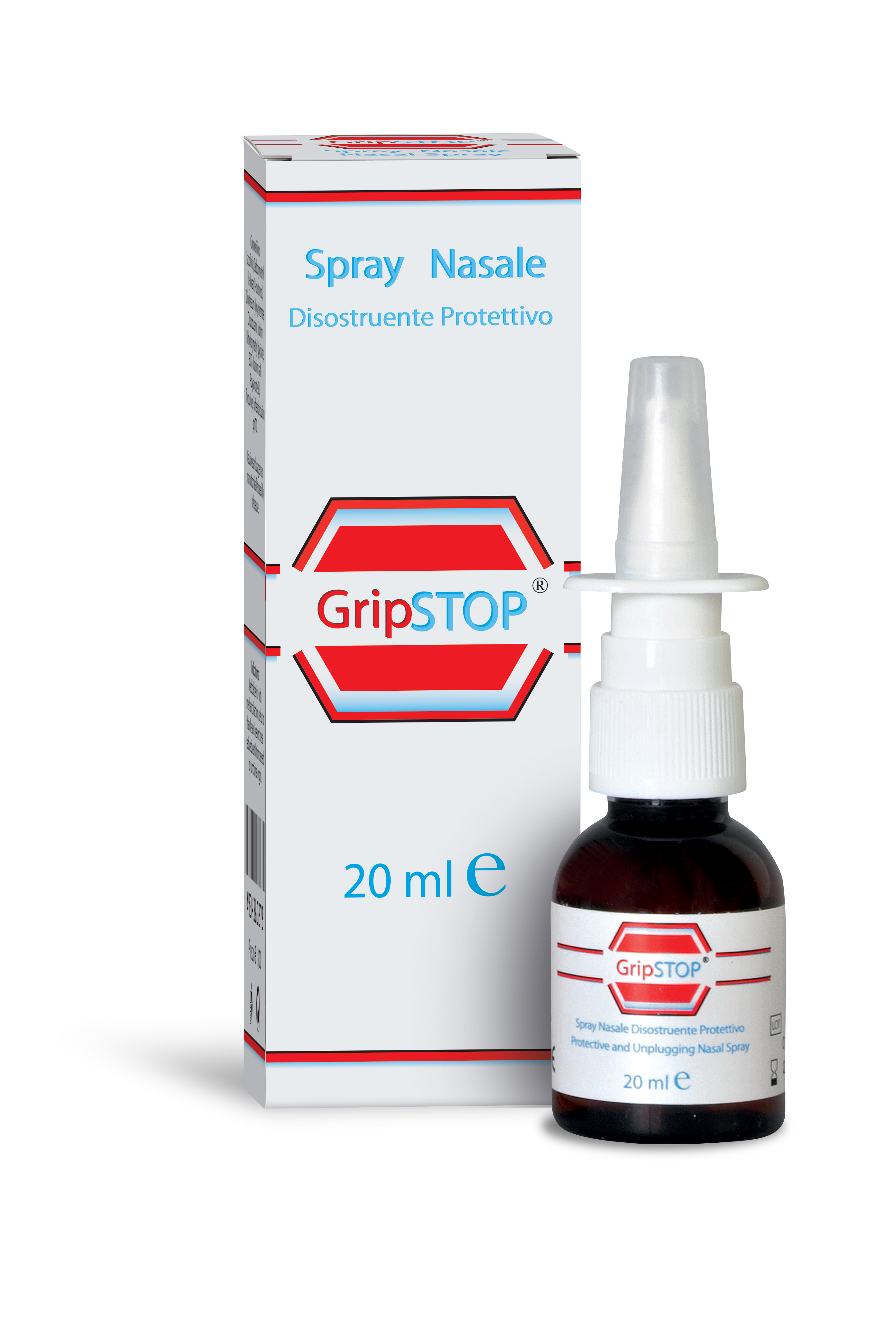 GRIP STOP SPRAY - No more stuffy nose - Protective and Unplugging Nasal Spray