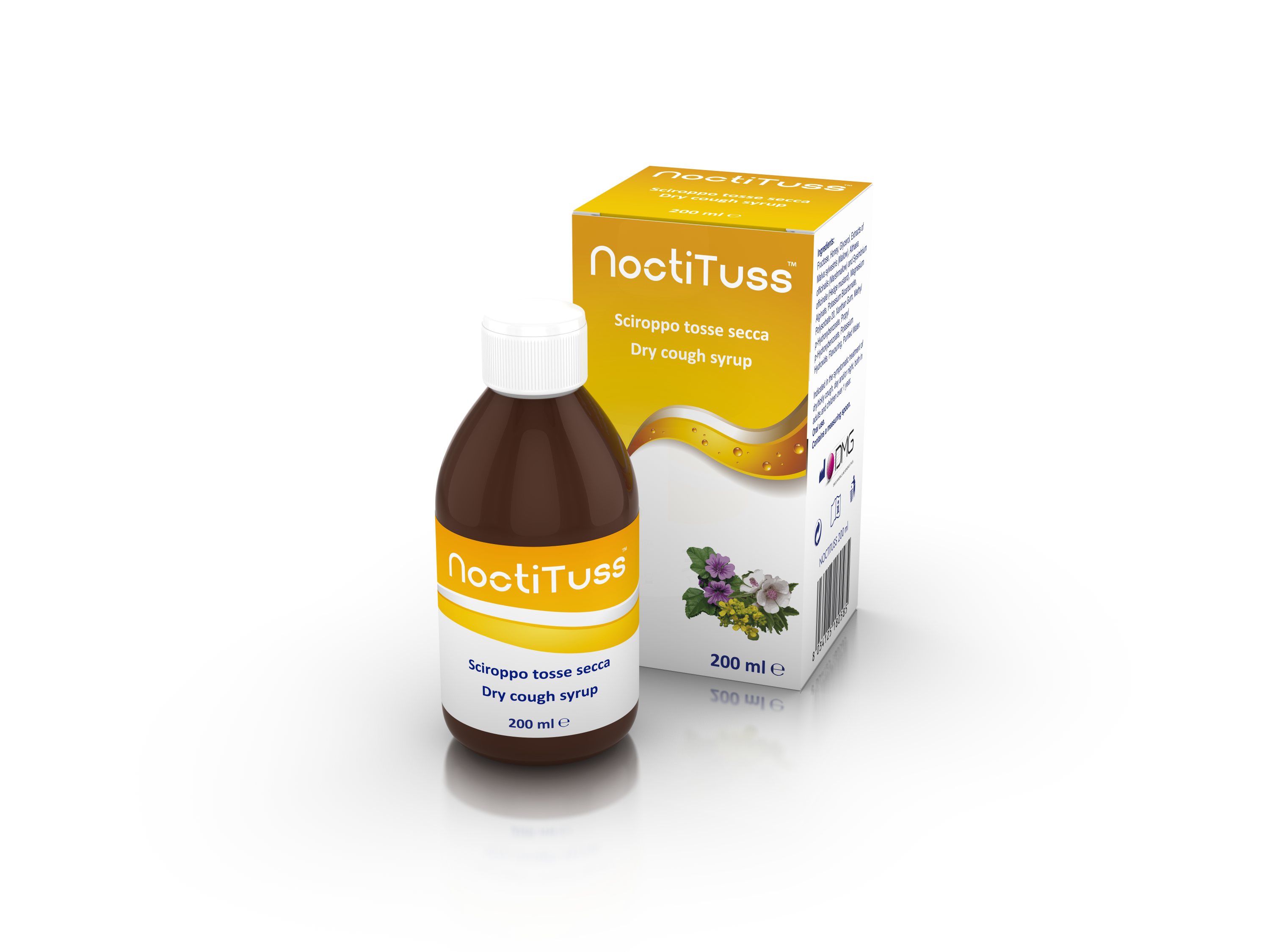 NOCTITUSS - To clam cough and protect the mucosa - Dry Cough Syrup