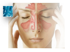 Relief of sinusitis