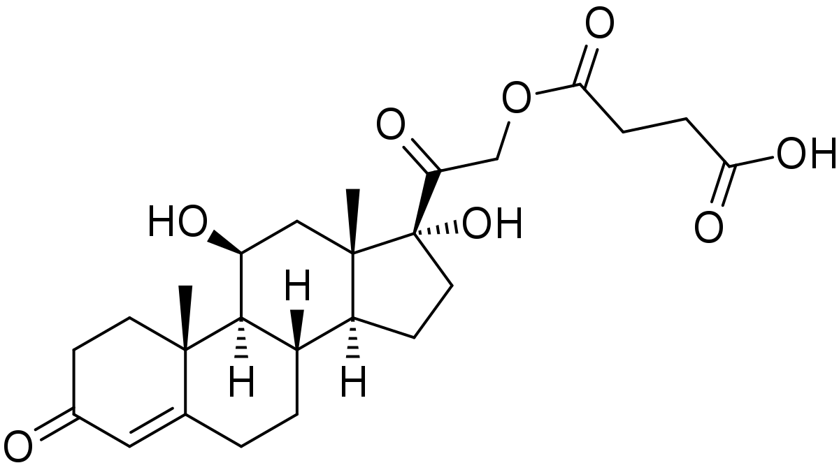 HYDROCORTISONE HEMISUCCUNATE