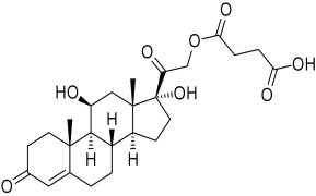 HYDROCORTISONE HEMISUCCUNATE