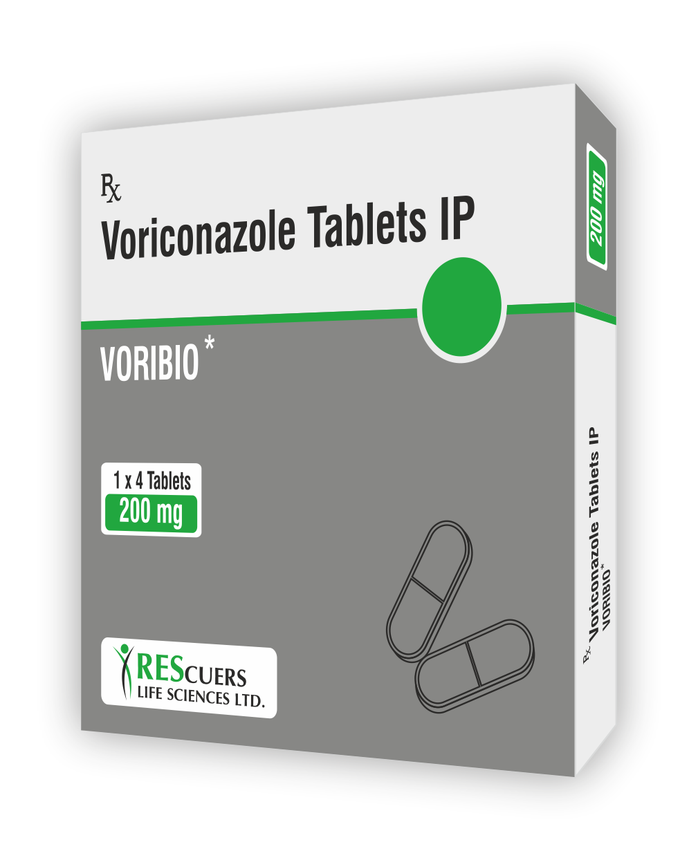 VORIBIO - VORICONAZOLE 200 MG TABLET