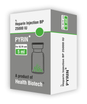 PYRIN - HEPARIN 25000 IU INJECTABLE