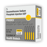 PRODEX - DEXAMETHASONE SODIUM 4 MG/2 ML INJECTABLE