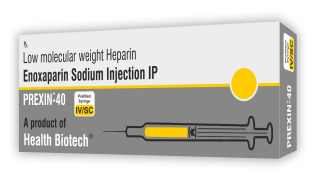 PREXIN - ENOXAPARIN 40 MG INJECTABLE