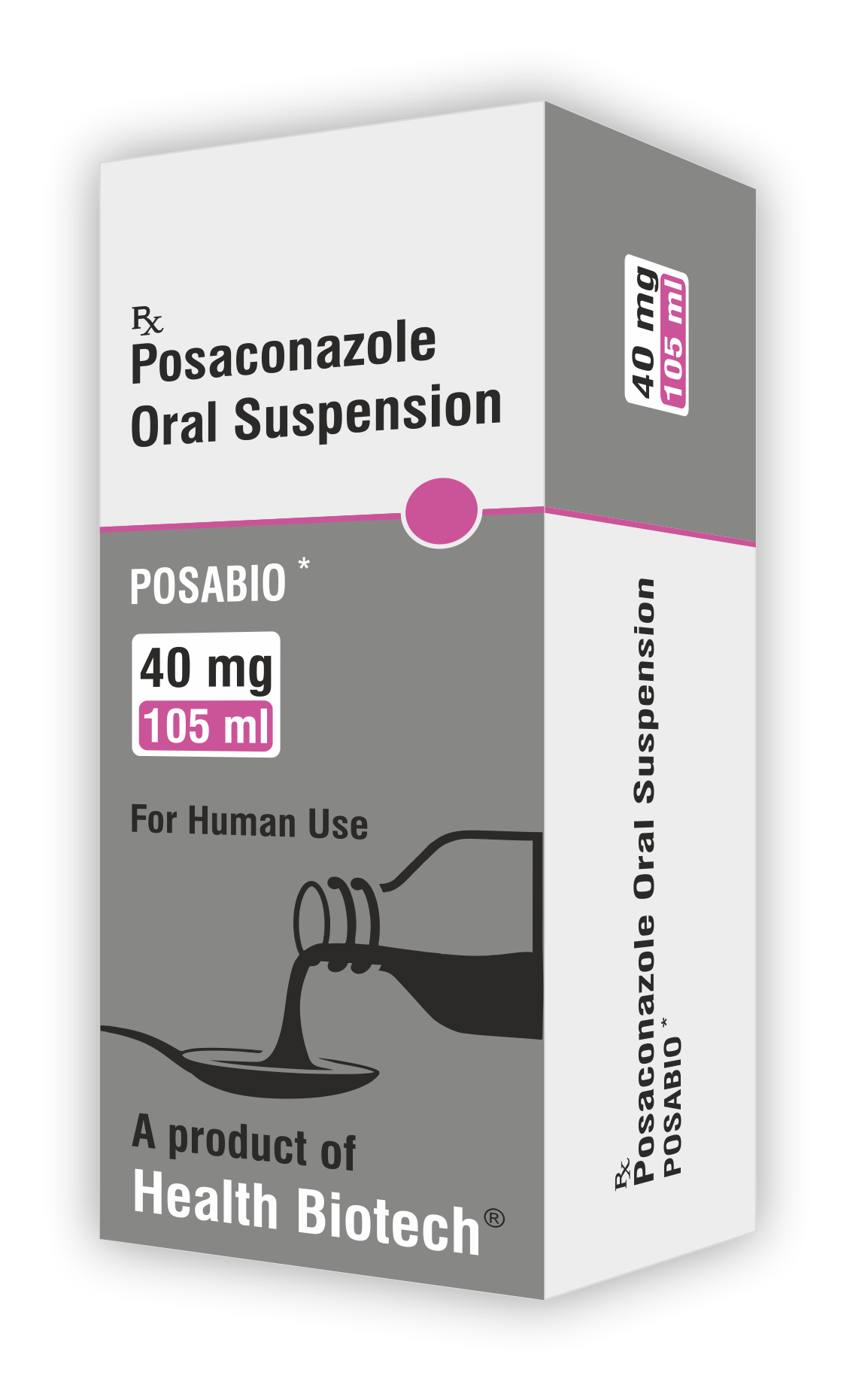 POSABIO - POSACONAZOLE 40 MG/ML - 105 ML