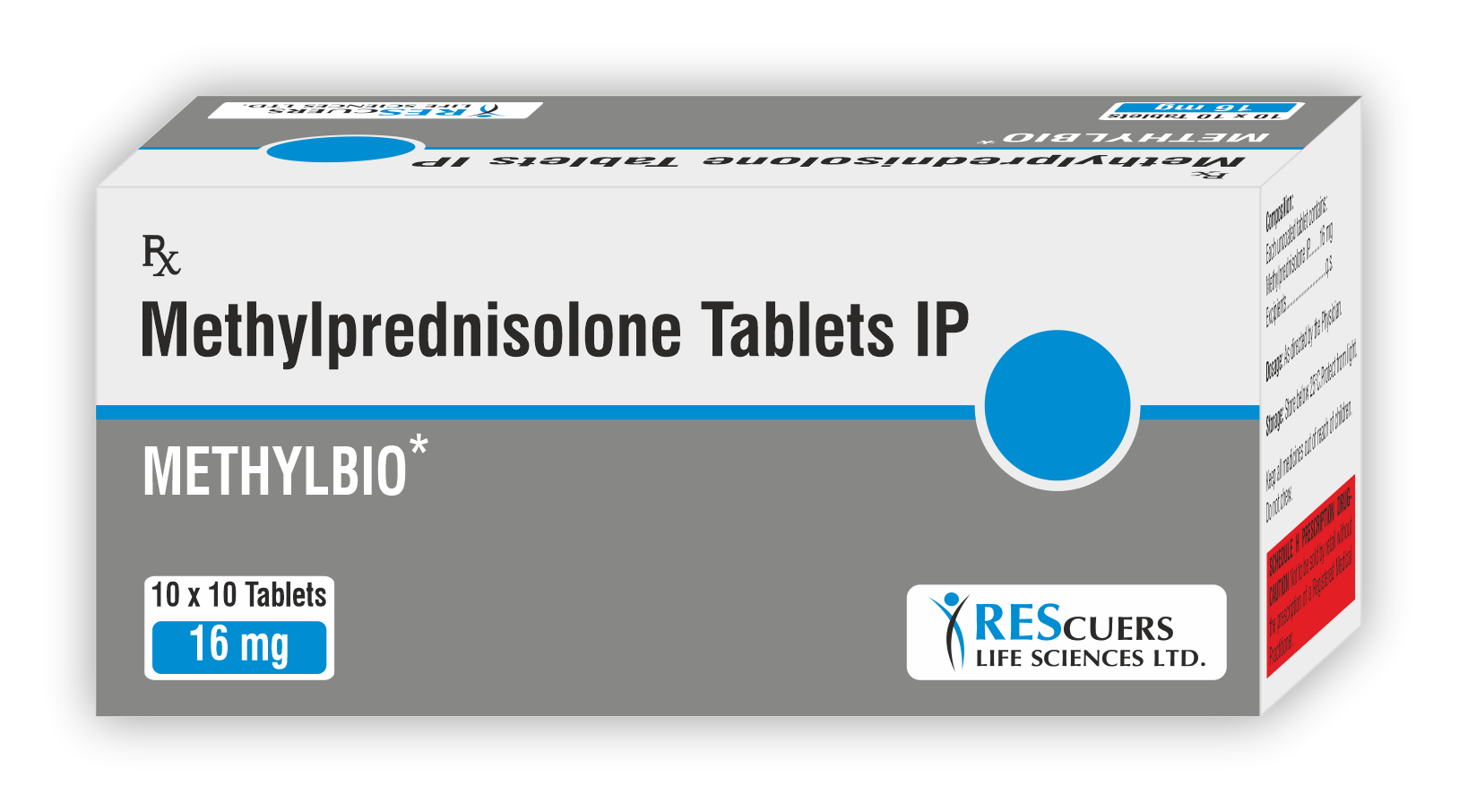 METHYLBIO - METHYLPREDNISOLONE TABLET 16 MG TABLETS